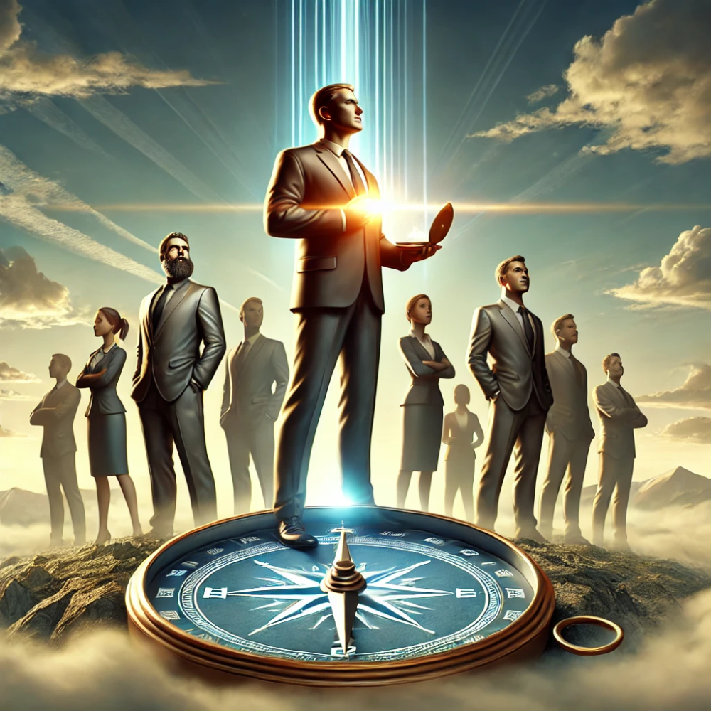 Illustration for strengthening leadership through integrity