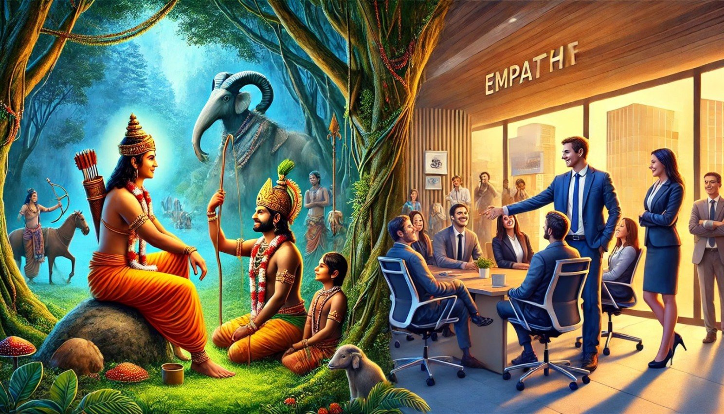 Illustration for empathy and compassion